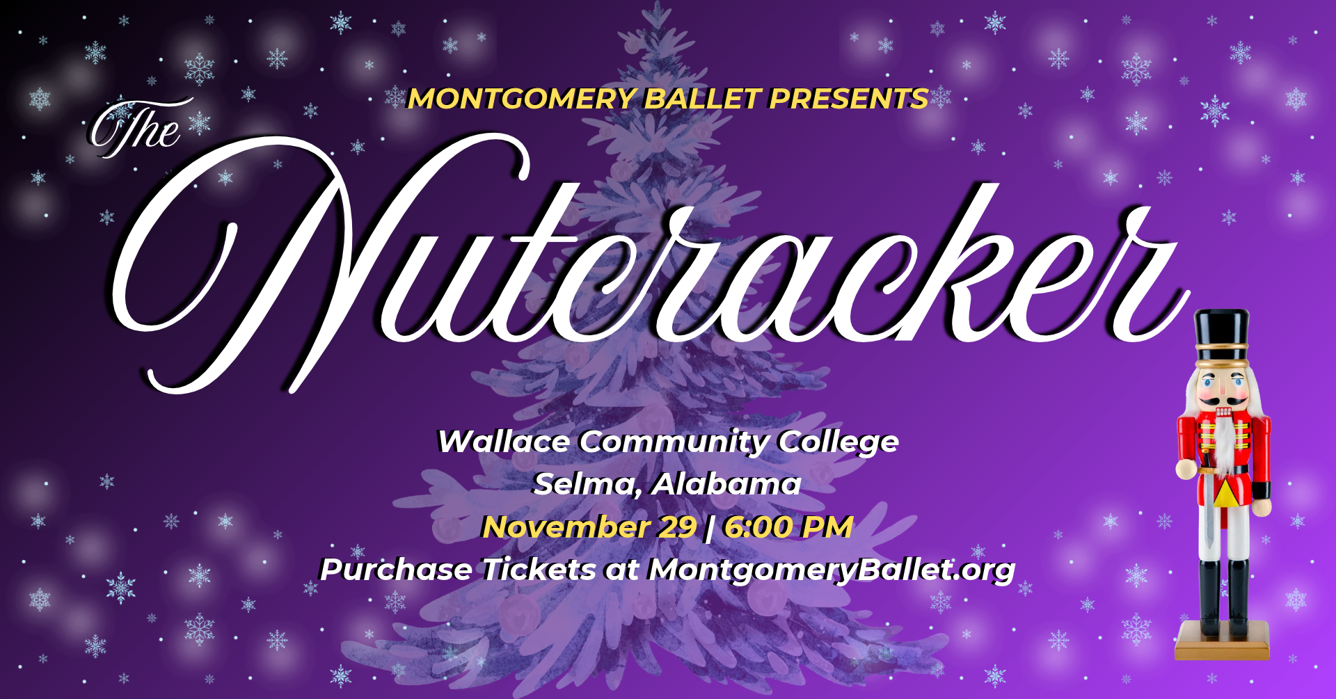 Nutcracker Selma FB Event Banner 2026